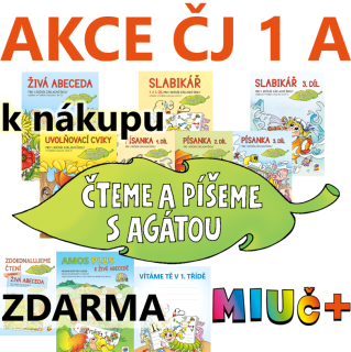 Balíček - Český jazyk Čteme a Píšeme s Agátou